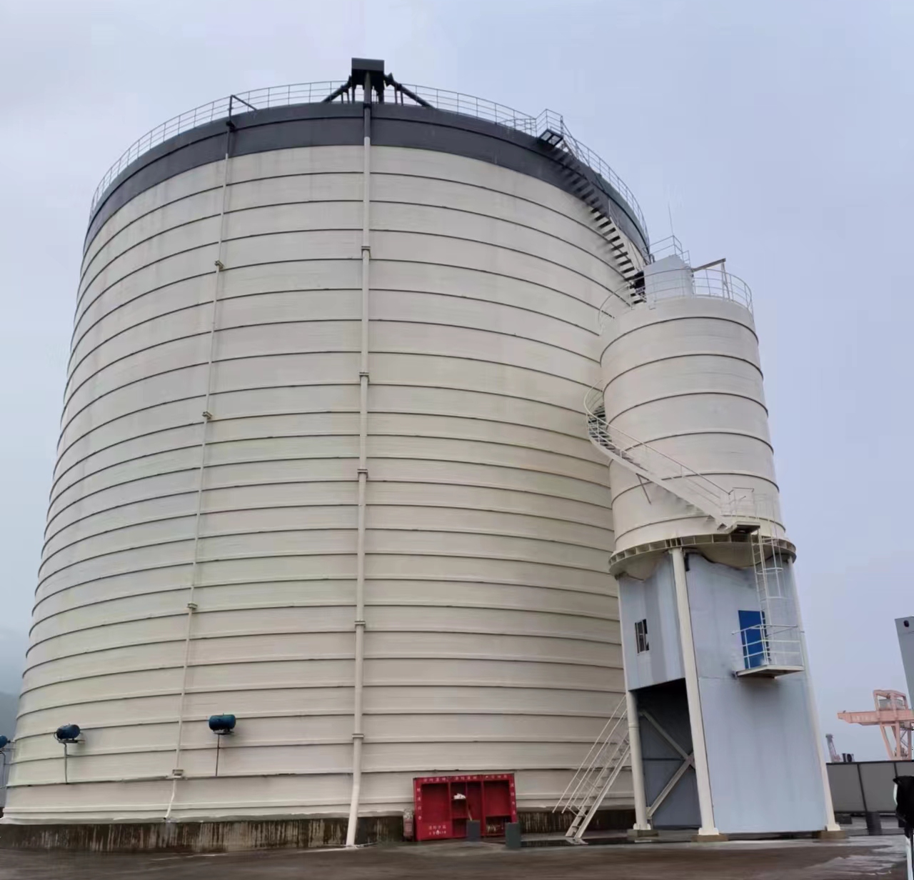 延川10万吨水泥钢板库