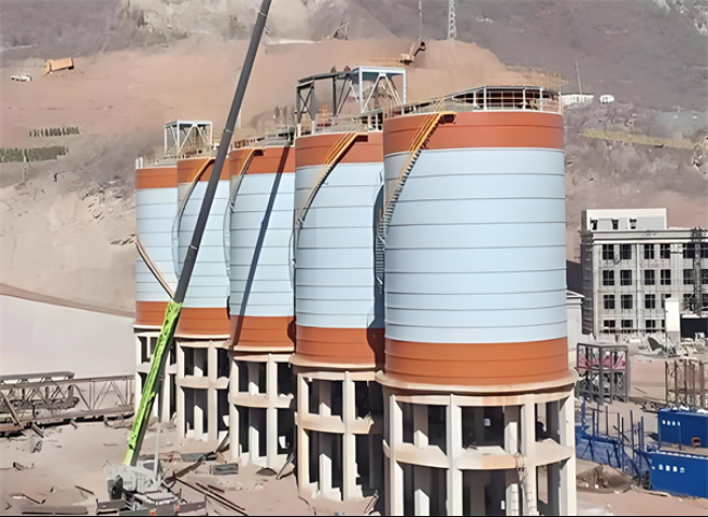 延川高架钢板仓